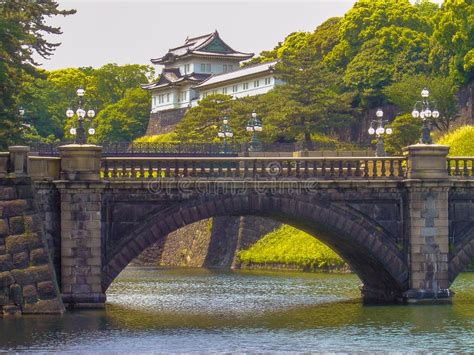 Bridge and Japanese Royal Palace, Tokyo Stock Photo - Image of space, japanese: 265318856