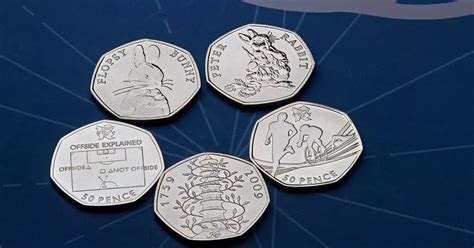 The rarest 50p coins in circulation and how much they're really worth according to Royal Mint ...