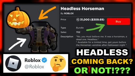 Headless horseman roblox. - reqopdual