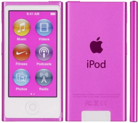 Apple Ipod Nano 8gen 16gb Pink - Mkmv2 - Mp3 player (PER.661614)