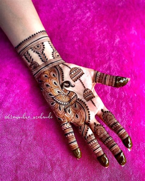 Update more than 81 peacock arabic mehndi designs - seven.edu.vn