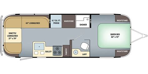 Airstream Globetrotter Floor Plans | Images and Photos finder