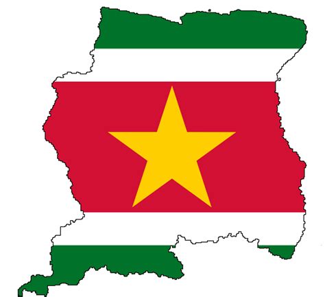 Beatiful Wallpaper: Flag of Suriname