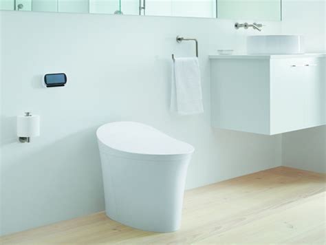 Kohler | Veil® Intelligent skirted one-piece elongated dual-flush ...