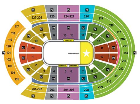 Vegas Golden Knights Home Schedule 2019-20 & Seating Chart ...