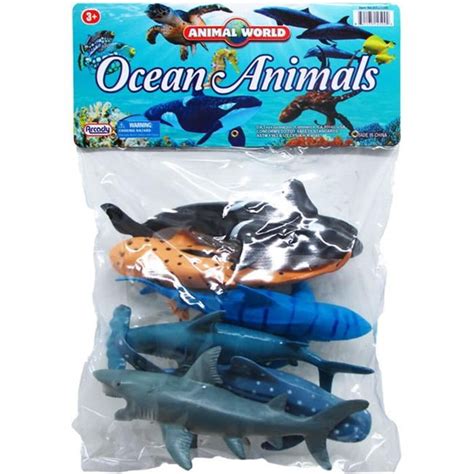 DDI 2339489 6 Piece Plastic Ocean Toy Sharks Case of 24 - Walmart.com - Walmart.com