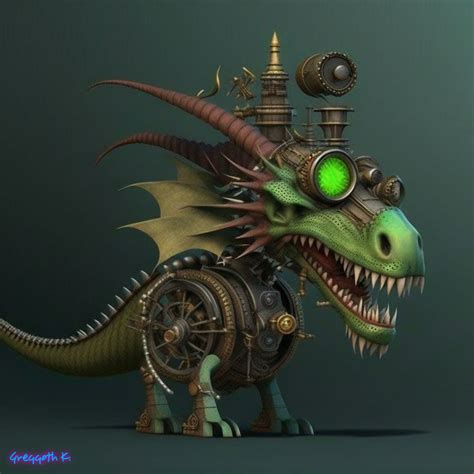 Steampunk Dragon by Greggoth on DeviantArt