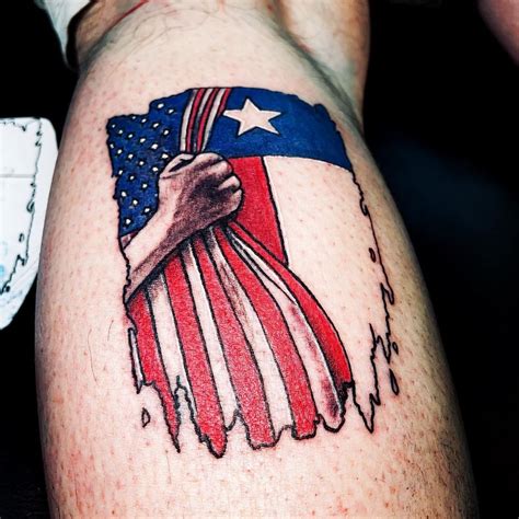 Aggregate more than 65 ripped skin american flag tattoo best - in ...