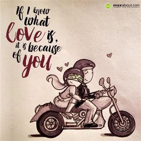 If I know what love is, it is because of you... | Cute love cartoons, Love illustration ...