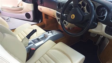 Ferrari 360 Modena – interior refurbishment - Leathertech