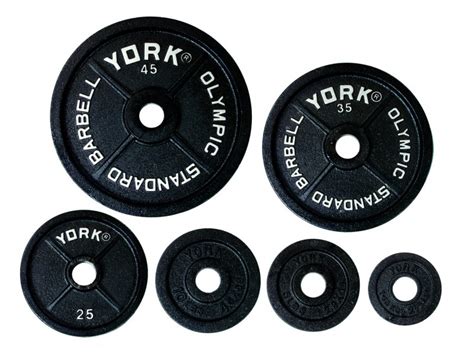 York 300lb Olympic Weight Set - Adamant Barbell