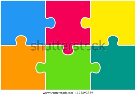 2,587 6 Puzzle Piece Images, Stock Photos & Vectors | Shutterstock