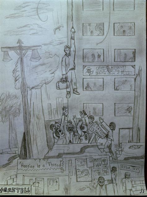 Hanging by a Thread - sketchpad1 by Gaztell on DeviantArt