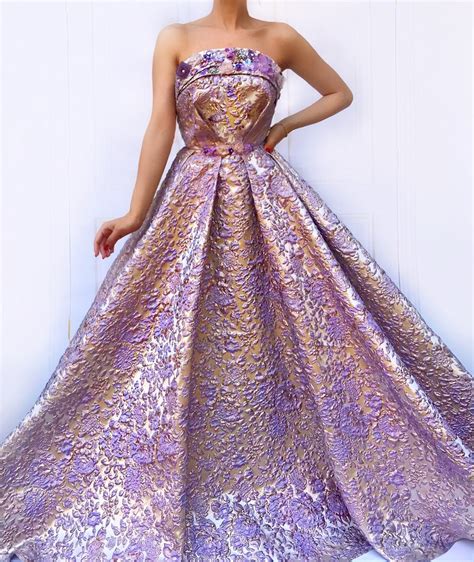 Mauve Opera Gown | Teuta Matoshi