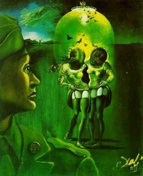 15 Awesome Optical Illusions in Salvador Dali Paintings