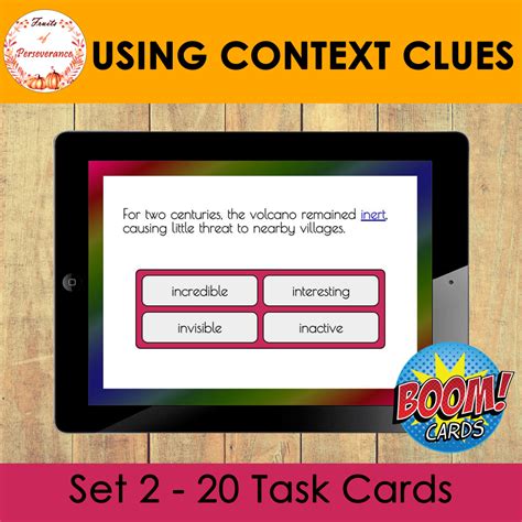 Using Context Clues Boom Cards™ Set 2 | Made By Teachers