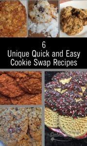 6 Unique Quick and Easy Cookie Swap Recipes - Sabrinas Organizing