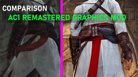 Assassin's Creed 1 Remastered RTX ON GRAPHICS MOD Comparison & Talking About AC1 Remake & My ...