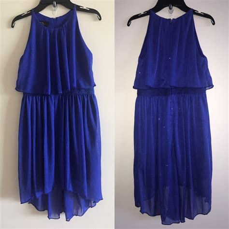 BCX Girl | Dresses | Bcx Girls Midnight Blue Beautiful Dress Nwot ...