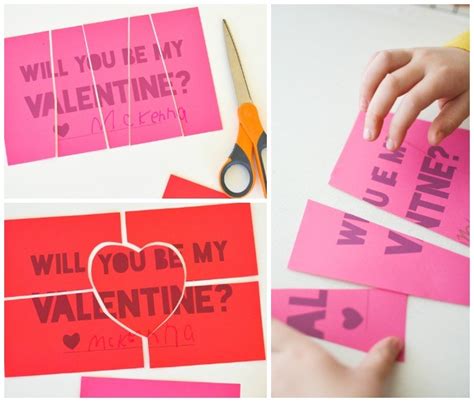 Free Printable Puzzle Valentines - crafterhours