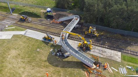 Network Rail Develops Innovative Circular Railway Footbridge - The ...