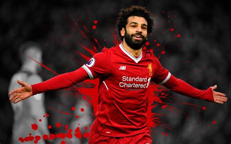 Download wallpapers 4k, Mohamed Salah, grunge, football stars ...