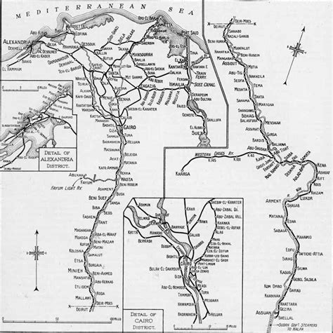 Egypt Train Map