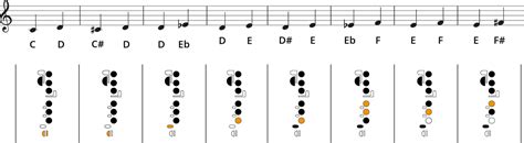 Flute Trill Chart: Fingering Diagrams for All Trills 🎶🎶