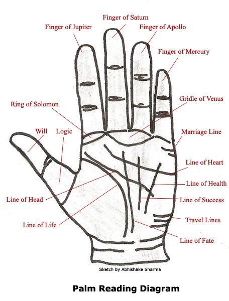 How to read your palm. | Palm reading charts, Palm reading, Palmistry