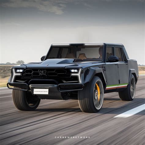 Modernized Lamborghini LM002 Looks Like an Electric Rambo Lambo Revival - autoevolution