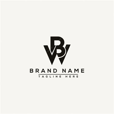 Premium Vector | BW Logo Design Template Vector Graphic Branding Element