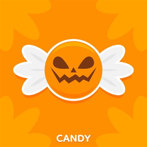 Cute Halloween candy, Vector, Illustration. 12782678 Vector Art at Vecteezy