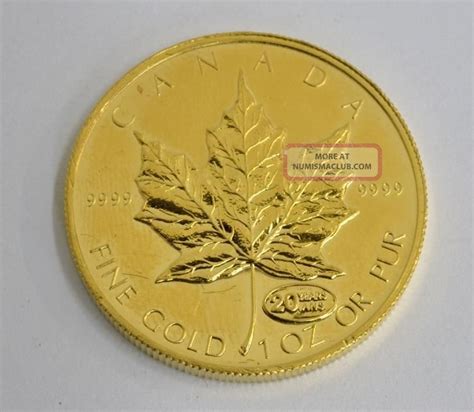 Canada 50 Dollars 1oz Fine Gold Coin 1999