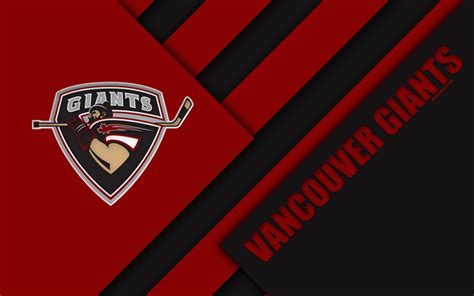 Download wallpapers Vancouver Giants, WHL, 4K, Canadian Hockey Club ...