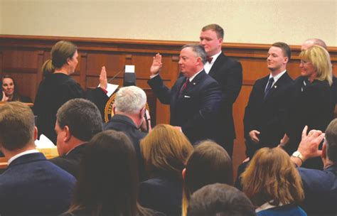 Powell takes oath of office | News, Sports, Jobs - The Herald Star