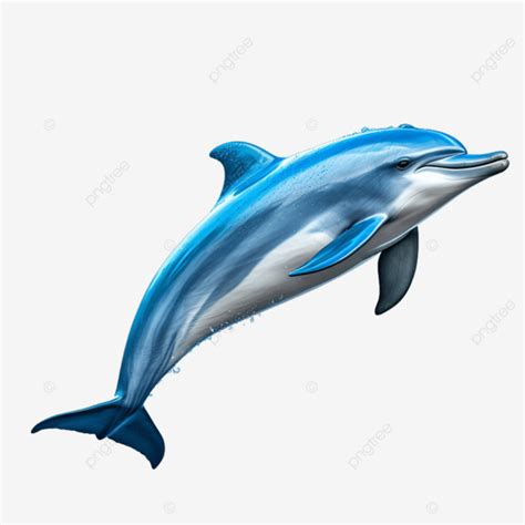 Dolphin Side View Isolated Background, Dolphin Side View, Isolated ...