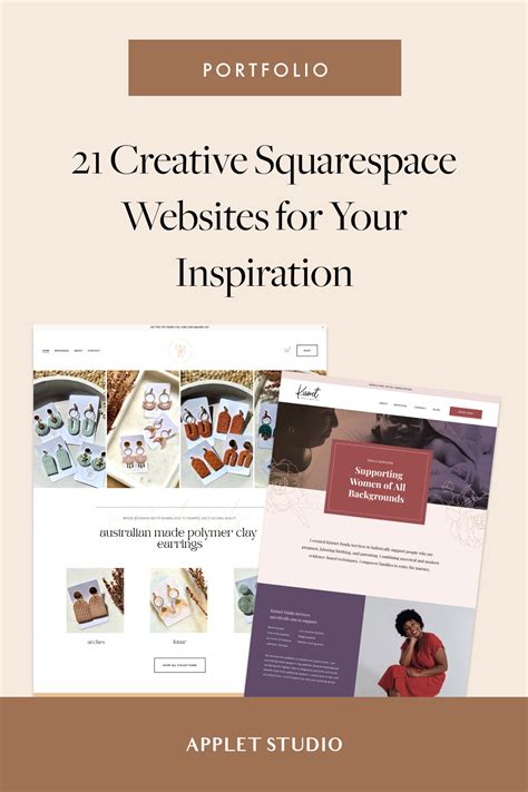 22 Creative Squarespace Websites for Your Inspiration — Applet Studio