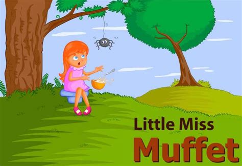 Little Miss Muffet | Nursery Rhyme For Kids With Lyrics