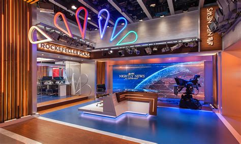 NBC Nightly News / Studio 3C studio design gallery