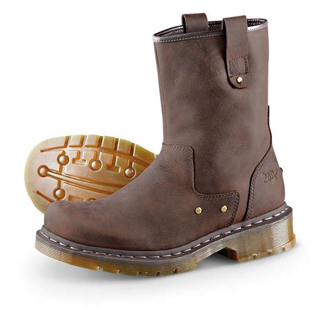 Men's Dr. Martens™ Dryden Rigger Boots, Brown - 207243, Casual Shoes at ...