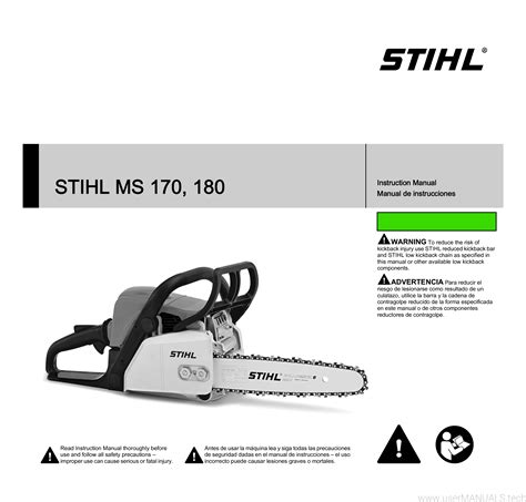 Stihl Chainsaws Ms 180 C Manual