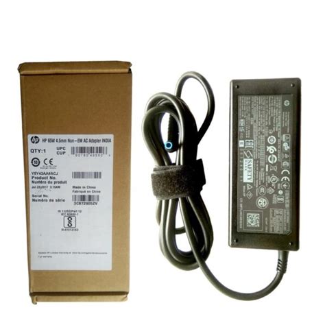 HP Original 65W 4.5mm Pin Laptop Charger Adapter for Pavilion 15-p2 Series- MPN:HP 65W big - WMart