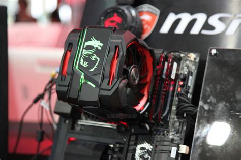 MSI Shows Off Gaming Carbon Themed CPU Air Cooler | TechPowerUp Forums