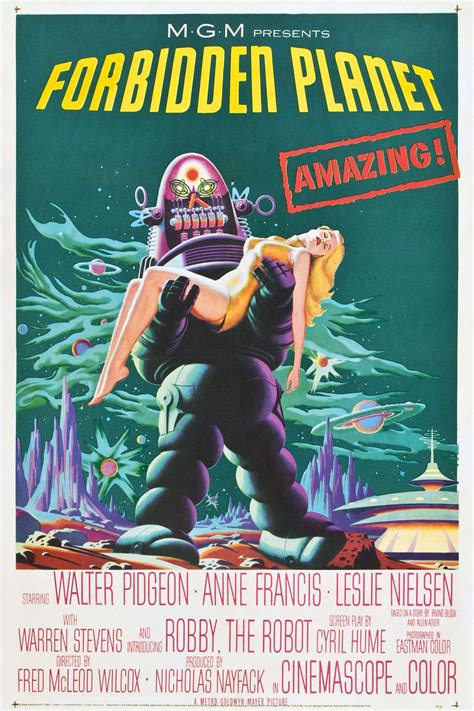 Forbidden Planet (1956) - Posters — The Movie Database (TMDB)