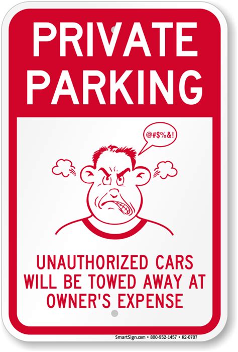 Funny Parking Signs - Humorous Parking Signs