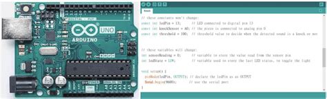 (Color online) Arduino UNO controller board and a scene of the compiler. | Download Scientific ...