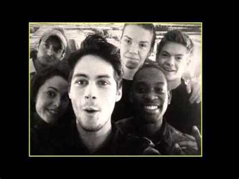 The Maze Runner Cast- Funny Moments - YouTube