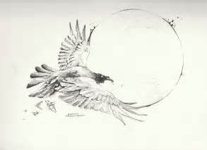 Raven Ink Drawing by Hepoth on DeviantArt