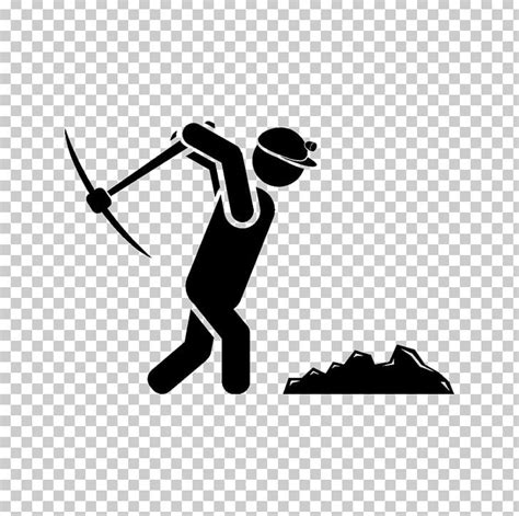 Miner Clipart Black And White Free