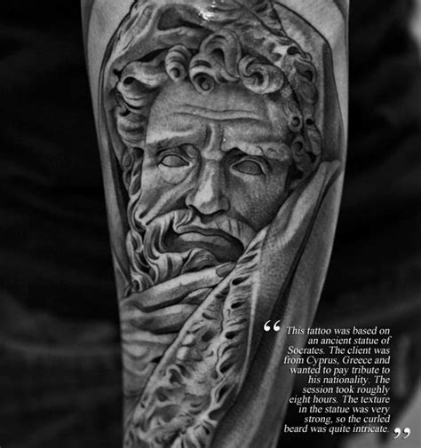 Socrates tatoo by Low Rider Tattoo Studios | Basic tattoos, Tattoos, Tattoo quotes